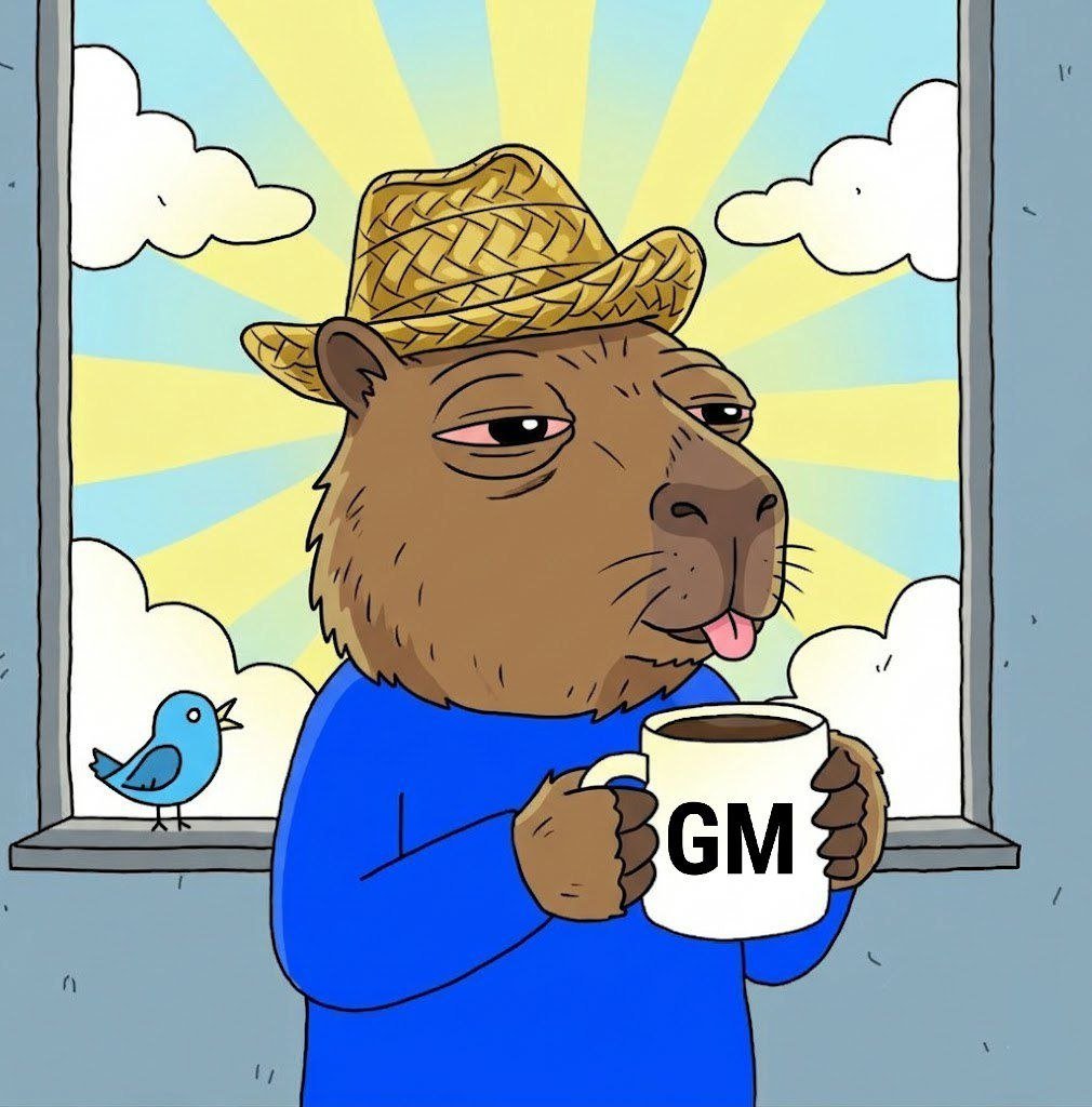 Shit_Stick4000's tweet photo. @JamesRoderickB $Capybara , 16% total supply locked by the community for community, this is uber bullish.
We are Unbothered, moisturised, happy, in my lane, focused, flourishing.

CA:
8qipLp9tPMkhGaf6qW3BzVzyjba1QztZooCzZAw7pump https://t.co/uNzmeAxLCd