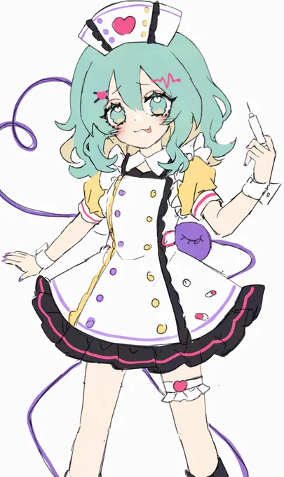 春のコイシチャンのラフ