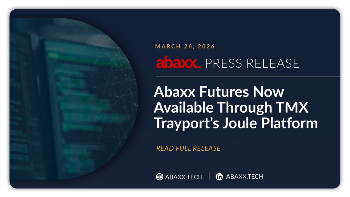 Abaxx Exchange tweet media