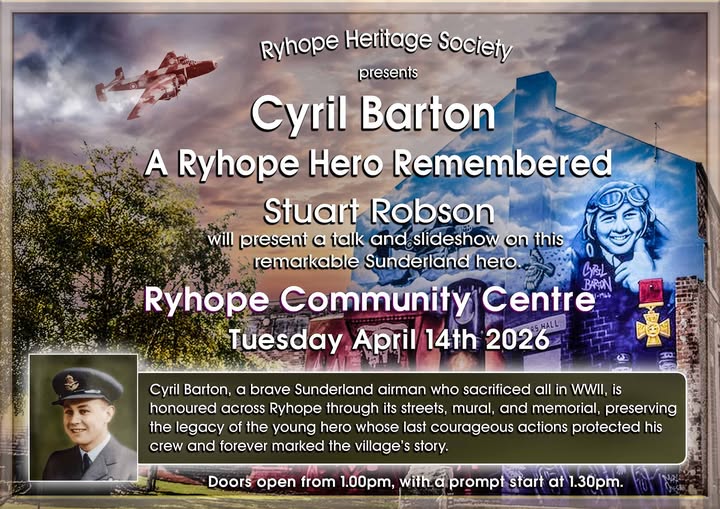 flaming_nora's tweet photo. All welcome at Ryhope Community Centre on Tuesday 14th April at 1.30pm. #ryhope https://t.co/jiDyVdUPaG