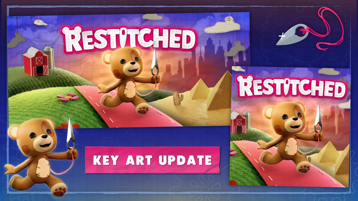 Restitched 🧵🧸 tweet media