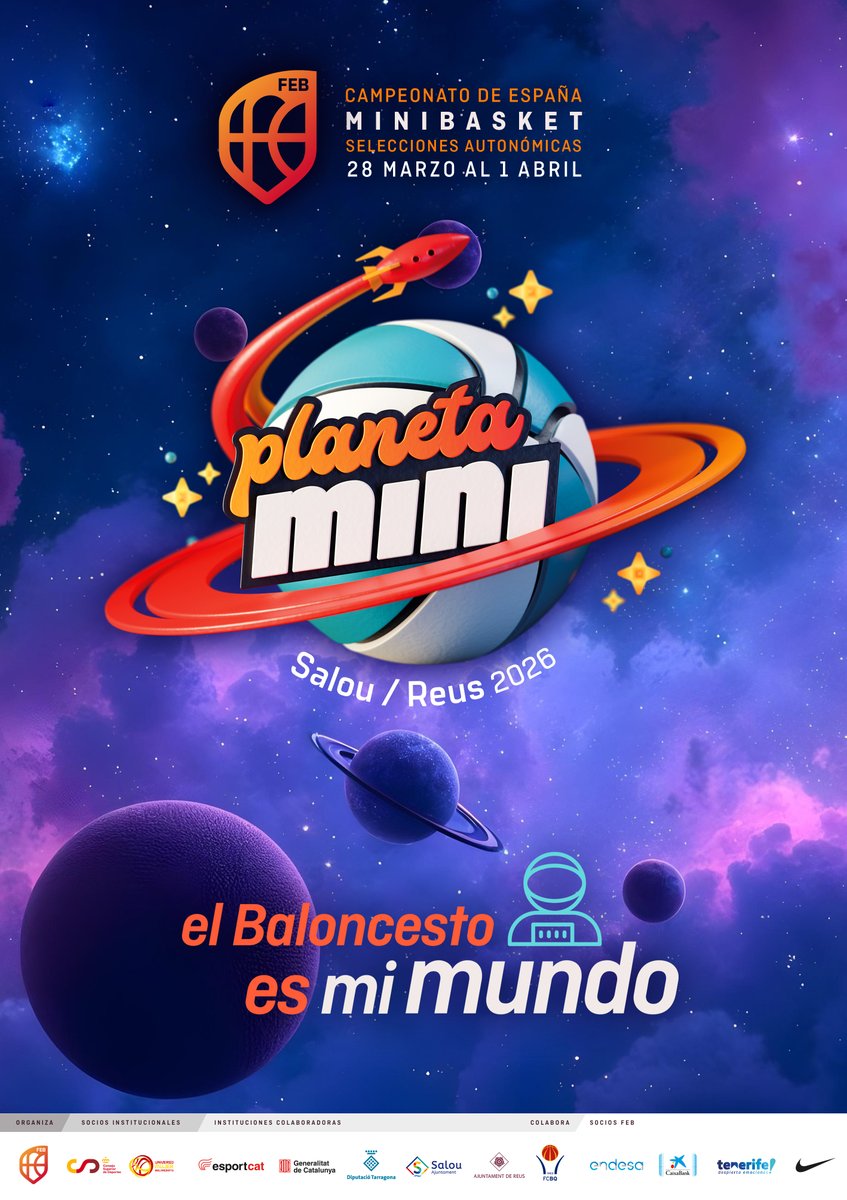 Todas las 𝗣𝗟𝗔𝗡𝗧𝗜𝗟𝗟𝗔𝗦, los entrenadores, los árbitros, el calendario, el palmarés y los pabellones del #PlanetaMini2026 🪐

📝 GUÍA de la competición ⬇️
feb.es/Documentos/Arc…

#SomosEquipo