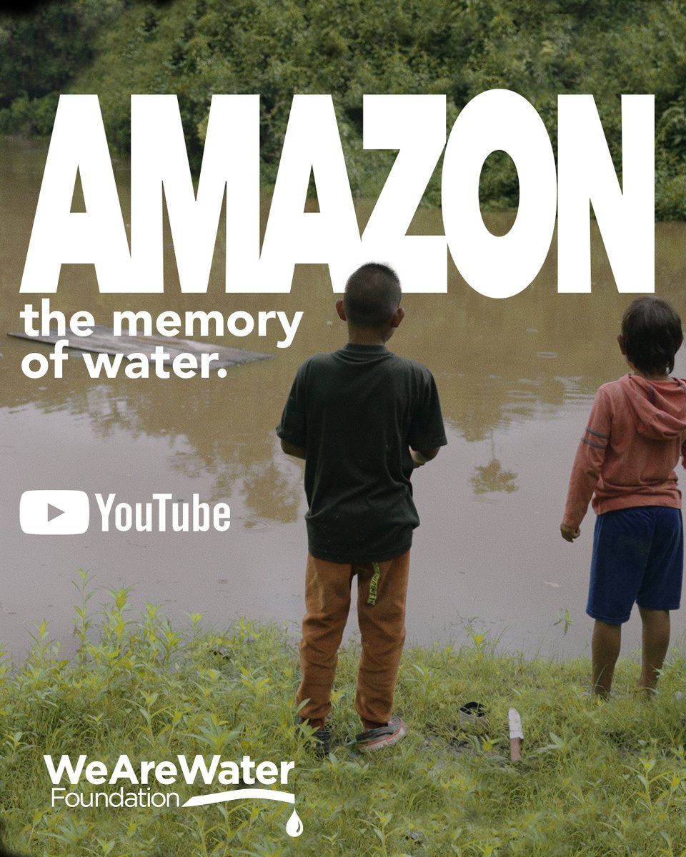 We Are Water Foundation tweet media