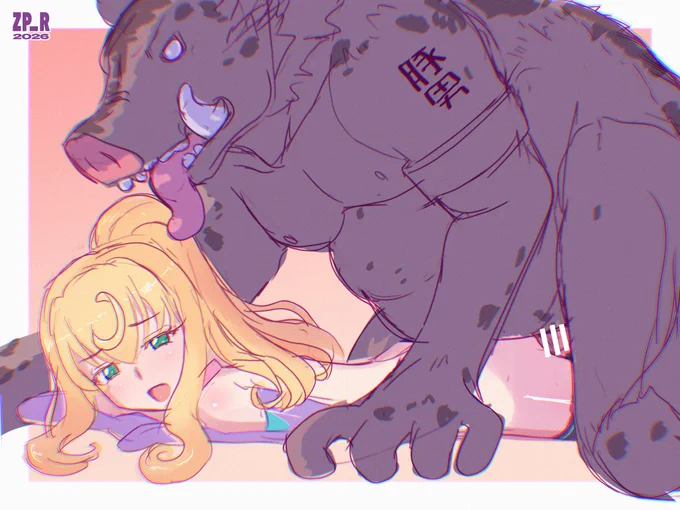 月末近いし、フランシスカ姉妹描くかなー