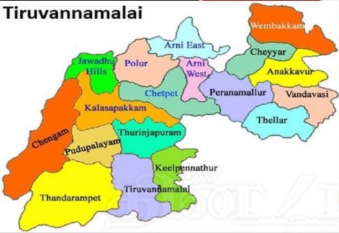 தேர்தல்2026 : 

#திருவண்ணாமலை மாவட்டத்தில் உள்ள 8 சட்டமன்ற தொகுதிகளுக்கு 2-வாக்கு எண்ணும் மையம் அமைக்கப்பட்டுள்ளது 

🔹தி மலை மையம் - தி மலை + #செங்கம் + #கலசபாக்கம் + #கீழ்பென்னாத்தூர் 

🔸ஆரணி மையம் - #ஆரணி + #செய்யாறு + #வந்தவாசி + #போளூர் 

என் வாக்கு என் உரிமை 🗳️ 
#Vote
