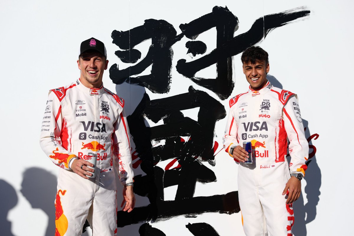 本日は鈴鹿で書道🫶 F1 Red Bull （Racing Bulls） #f1gp #f1