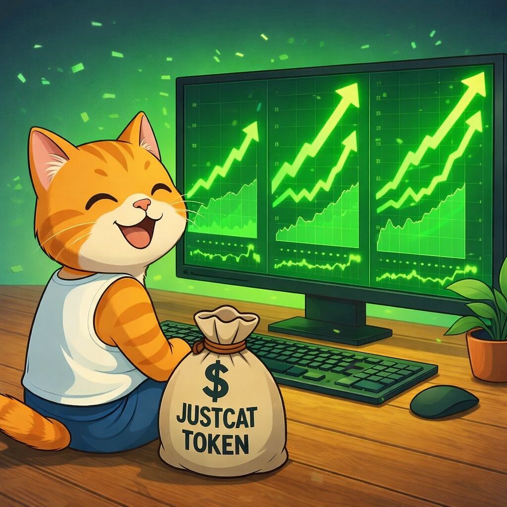 Steady hands win in crypto. $JUSTCAT ($JCT) has everything: safe tokenomics, active community, and huge potential at current levels. The good news that’s coming will separate the believers from the rest 😼🚀  
CA: 0x199A88E5BFacc9eAB72913c5F05Ca75D1f30234f