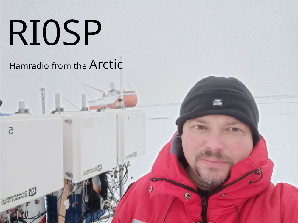 Made a cw contact with RI0SP on 18.077 MHz 😀 NOW QRV and listening #Arctic #RI0SP #Hamr #Hamradio 📻