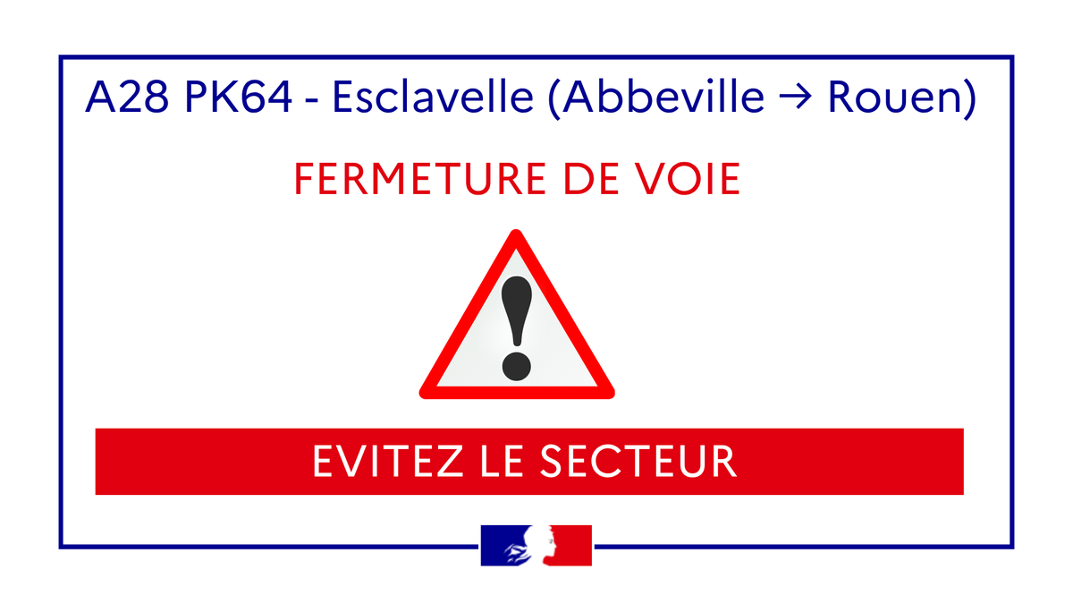Image de Préfet de Normandie et de la Seine-Maritime - ⚠️🔴#infotrafic | Ce jeudi 26 mars 2026, un accident de la circulation impliquant un poids-lourd a e