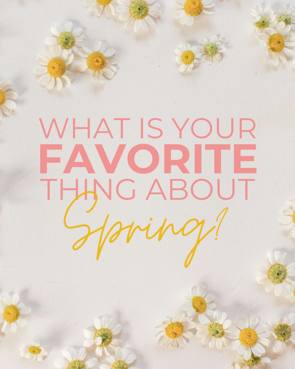AutumnRidgeApt's tweet photo. What is your favorite thing about spring? 🌷 

Warmer weather, flowers blooming, spring holidays, or spring cleaning. Let us know in the comments.

#SpringPoll #Spring #MultifamilyHousing #ApartmentRental #Apartments https://t.co/IqkCbITqkY