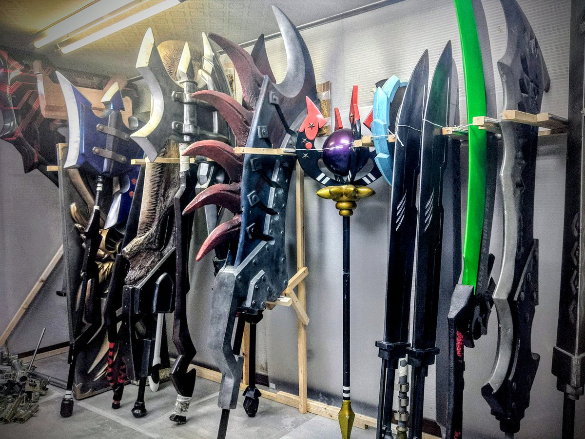 レアレア@実物大空想武器屋レアワークス tweet media