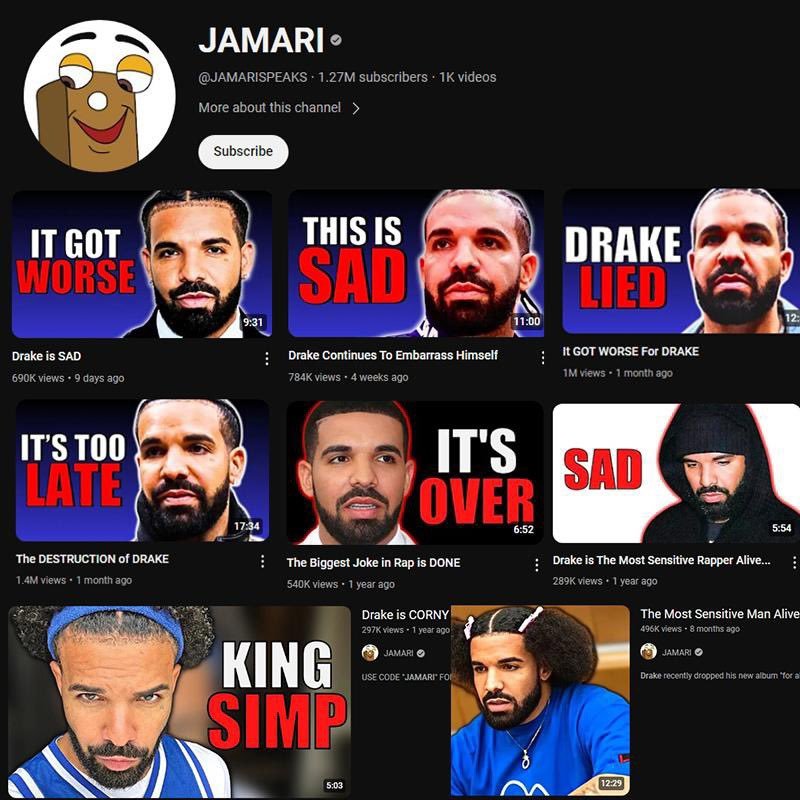 Don't let the facts stand in the way of a good lie

It was yall the fans. Yall bullied and harassed people because yall were playing detective with EbonyPrince. Remember Chris Alvarez? Remember Eternity Joy? Remember when yall could lie about drake and get a million views?