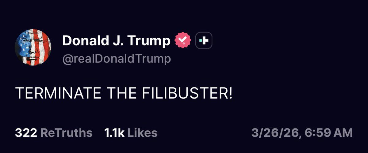 IMPEACH THE MFer! 

I love the smell of Trump’s fear with morning coffee... the why he’s trying to push through the SAVE Act.