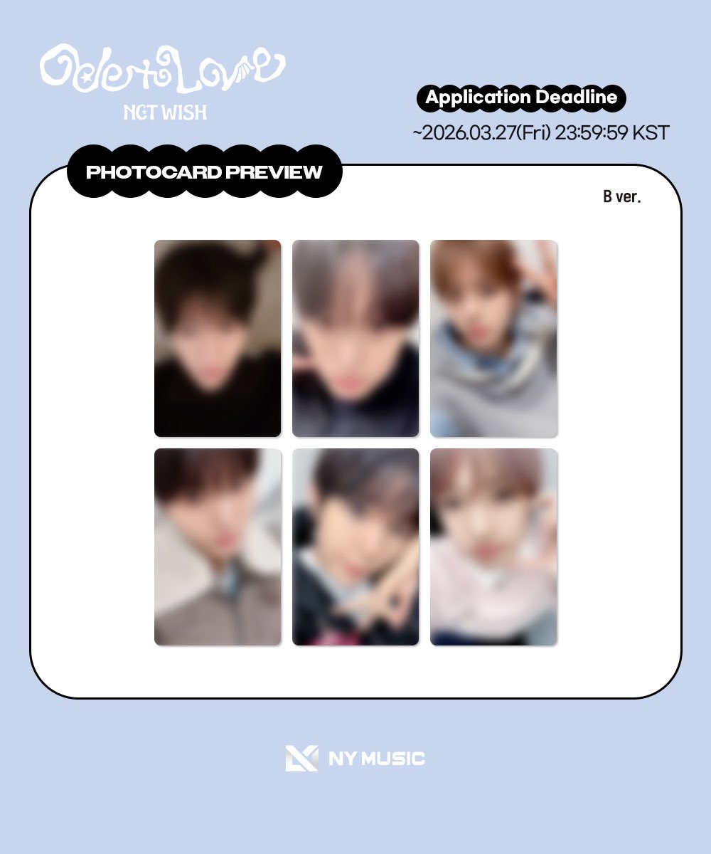 NCT WISH 正規1集 'Ode to Love'💚 NY musicジャカルタ特典 トレカの