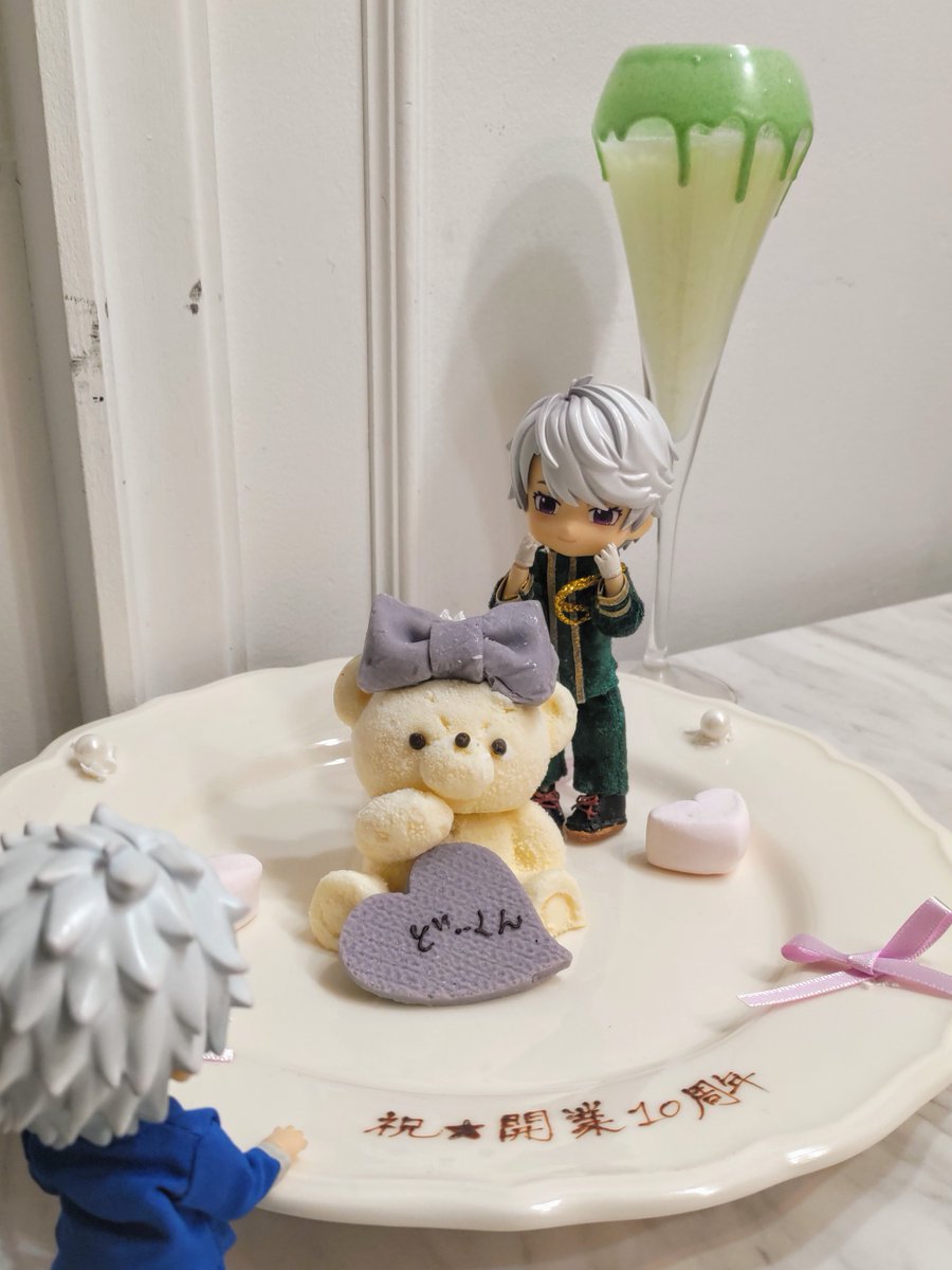 これから先もあなたの往くレールが光り輝いていますように。本当におめでとうございます！ #青鉄どーくん開業10周年