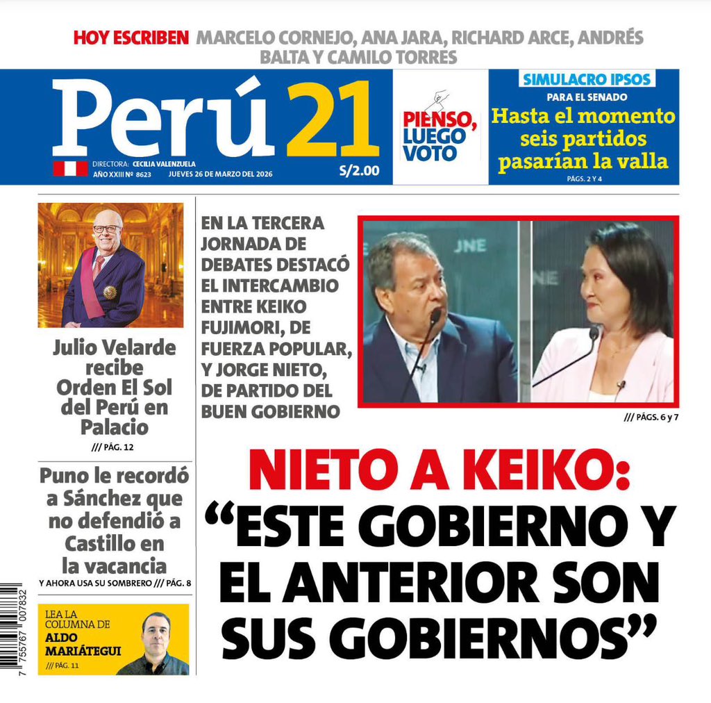 Perú21 tweet media