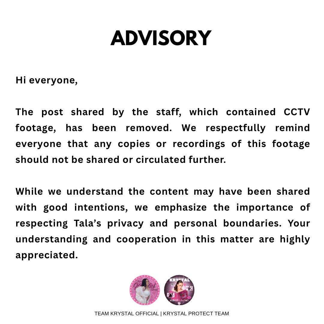 KRYSTAL PROTECT TEAM tweet media