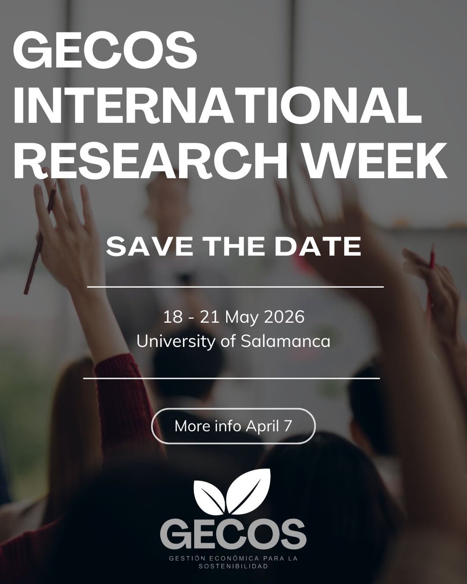 Unidad de Excelencia GECOS tweet media