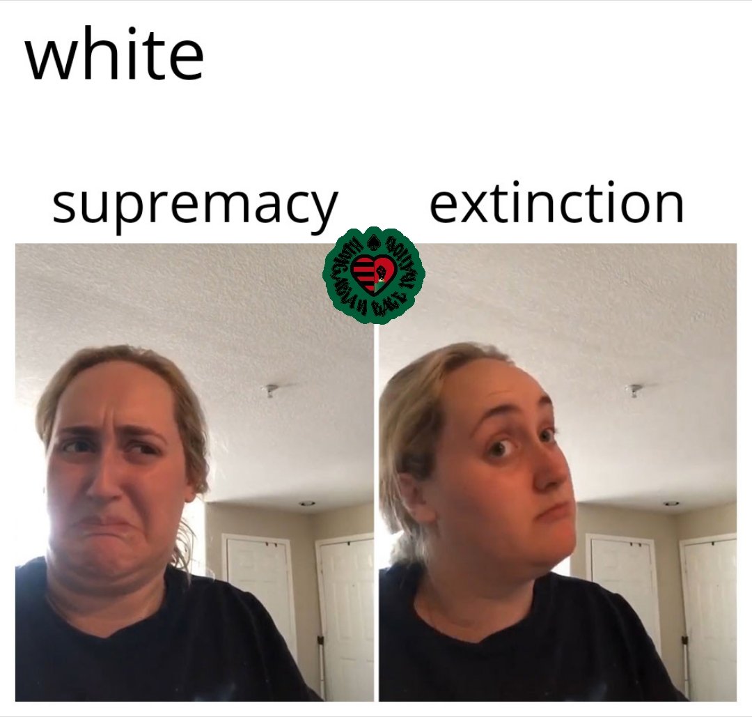 RaceTraitorHUN's tweet photo. The second one sounds good ✊🏿✊🏾♠️🧎🏻🧎🏼‍♀️ https://t.co/LQXK4zAOoV