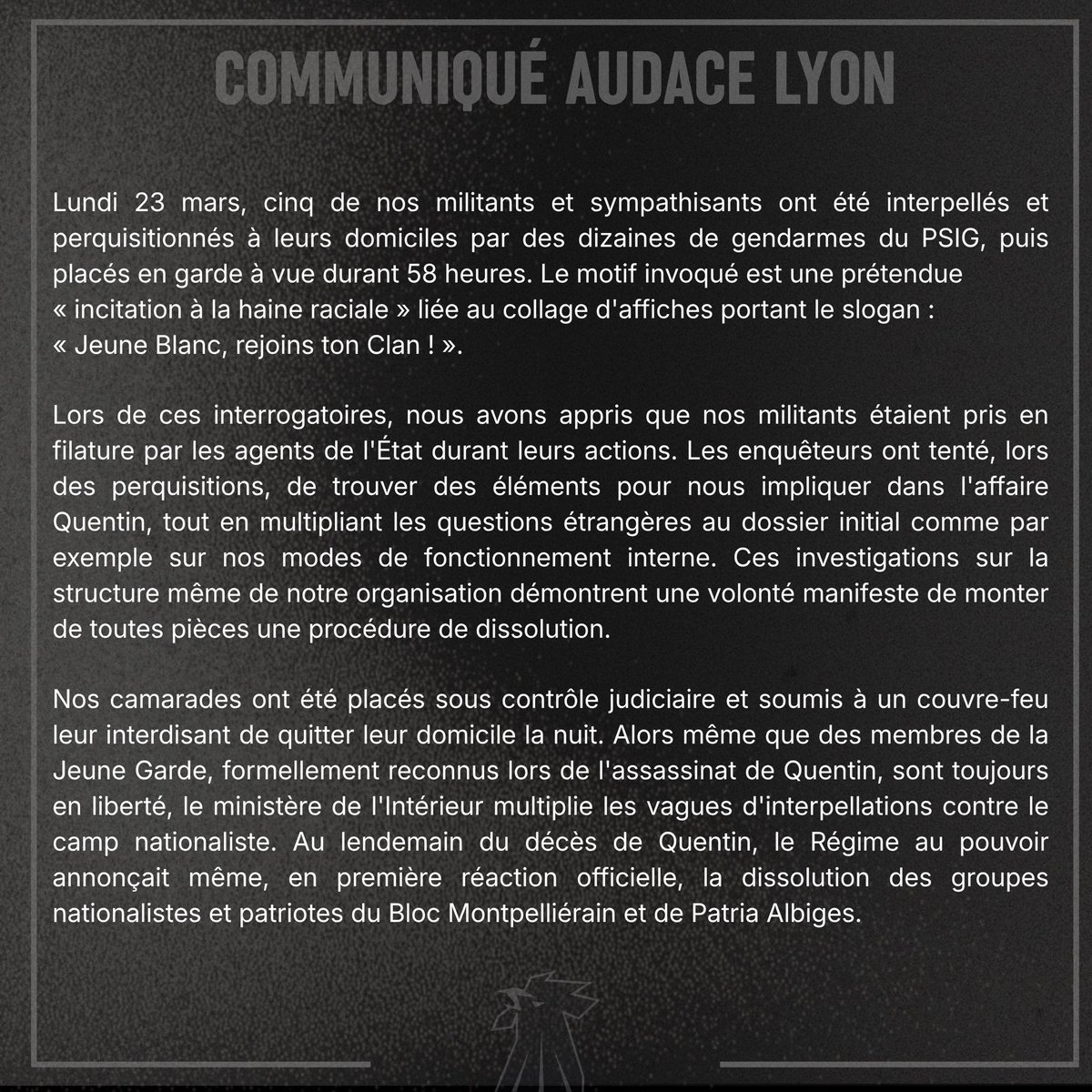 Audace Lyon tweet media