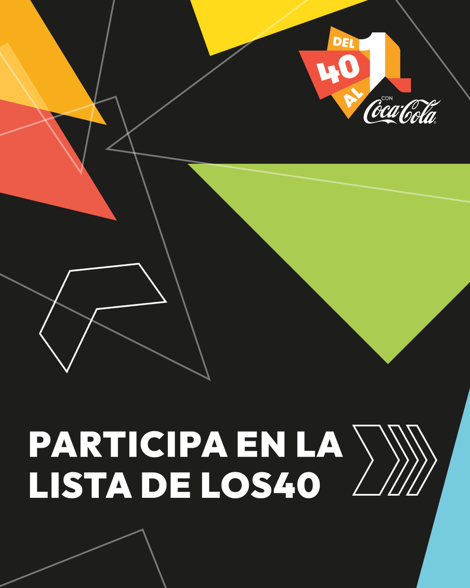 Del 40 al 1 tweet media