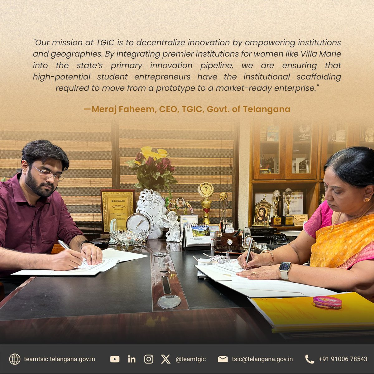 Telangana Innovation Cell, Govt. of Telangana tweet media