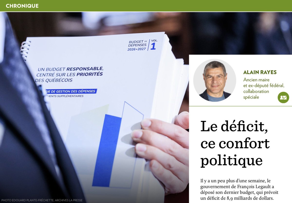 Alain Rayes tweet media