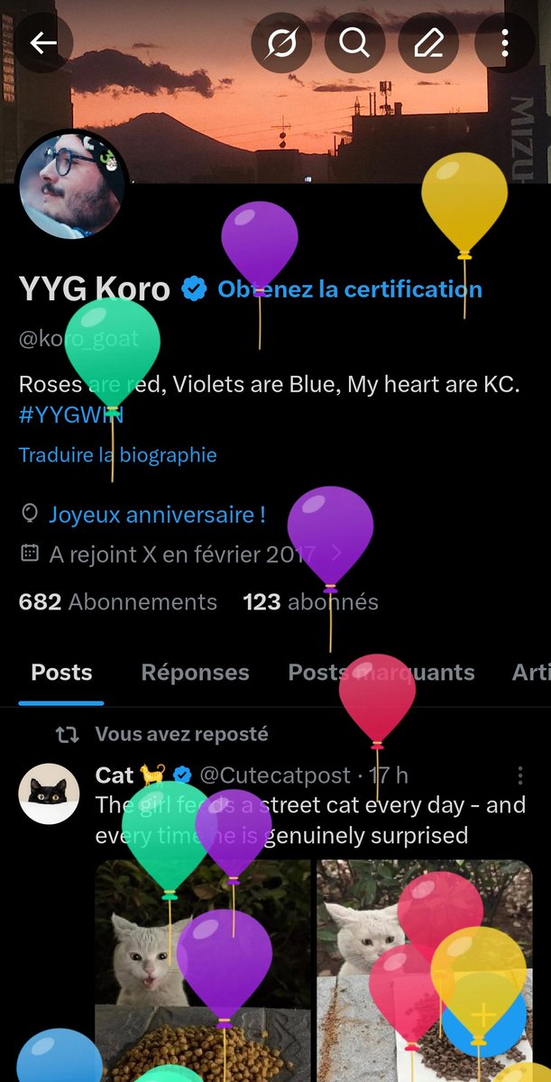 YYG Koro tweet media