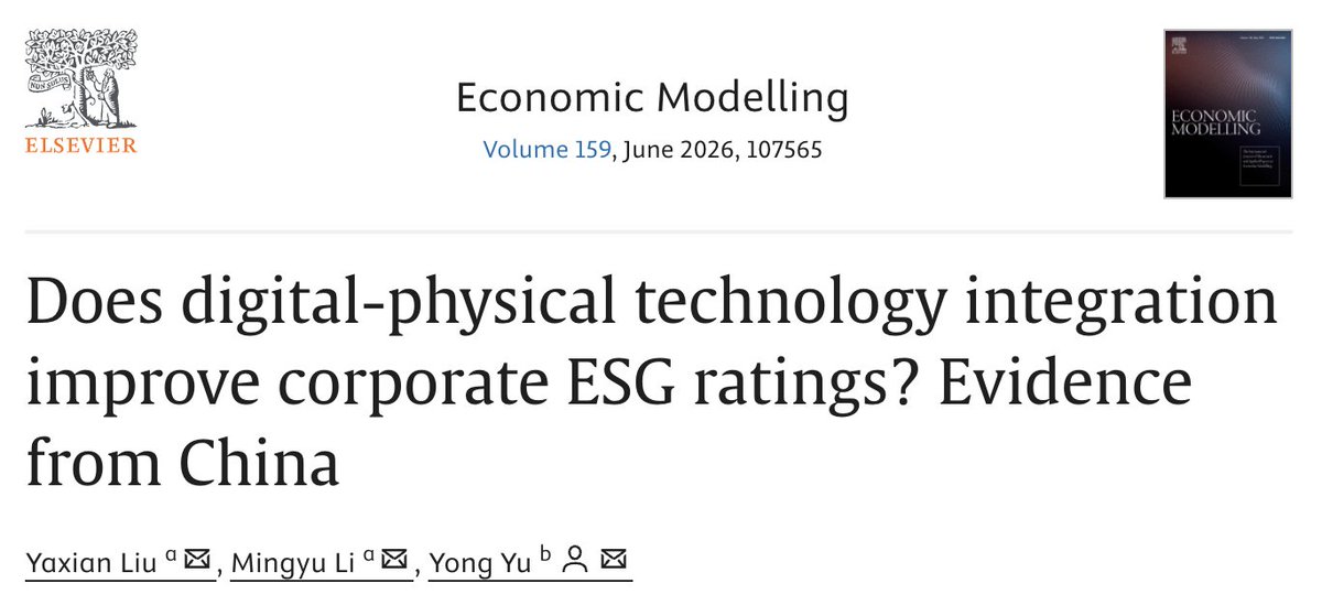 Economic Modelling tweet media
