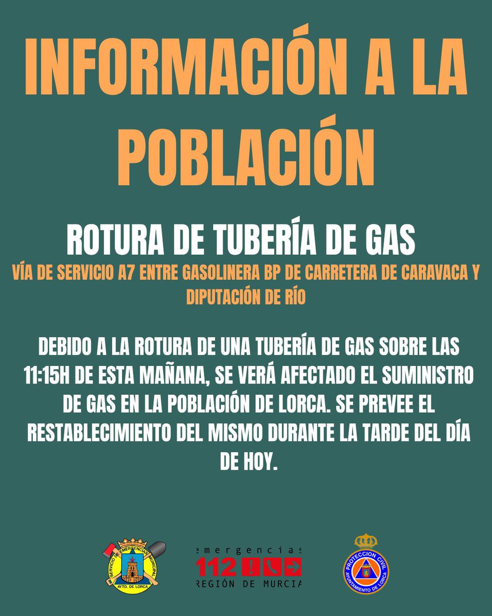 Serv. Emergencias y Protección Civil de Lorca tweet media