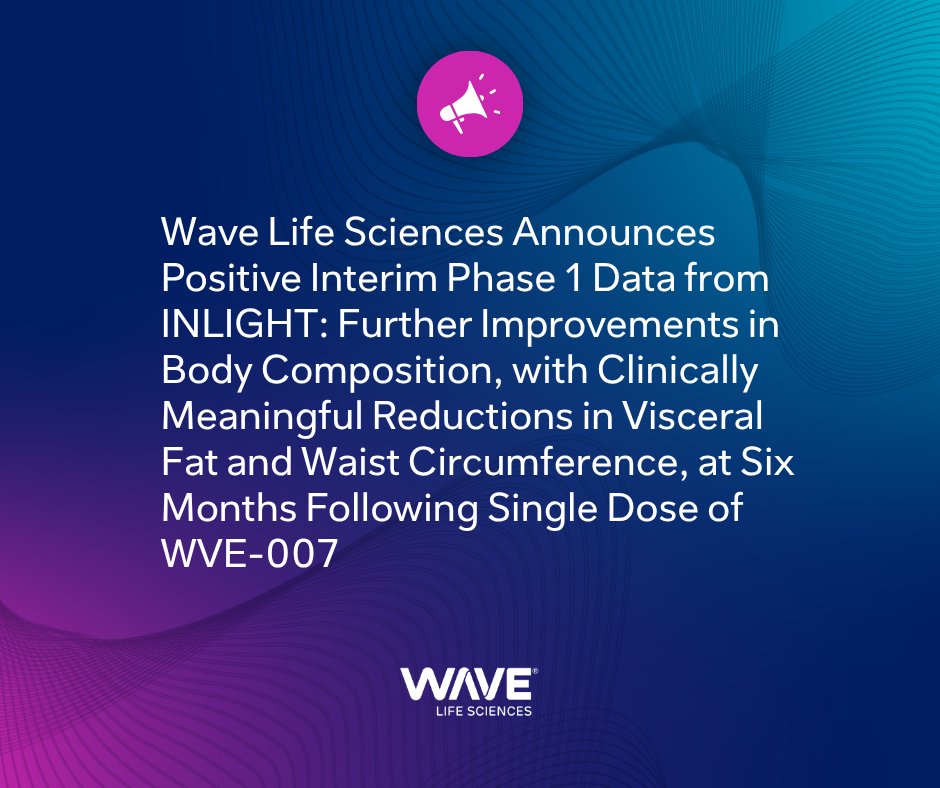 Wave Life Sciences tweet media