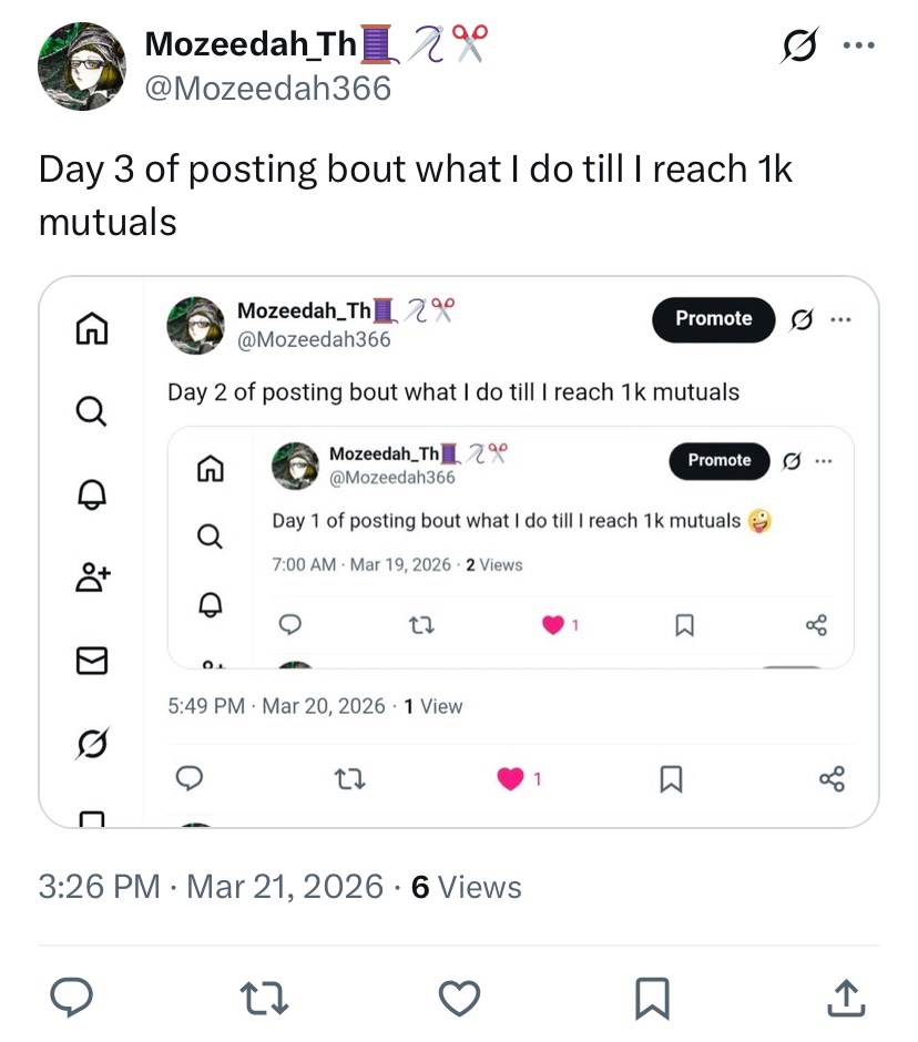 Mozeedah366's tweet photo. Day 4 of posting bout what I do till I reach 1k mutuals https://t.co/MNhViCl5rL