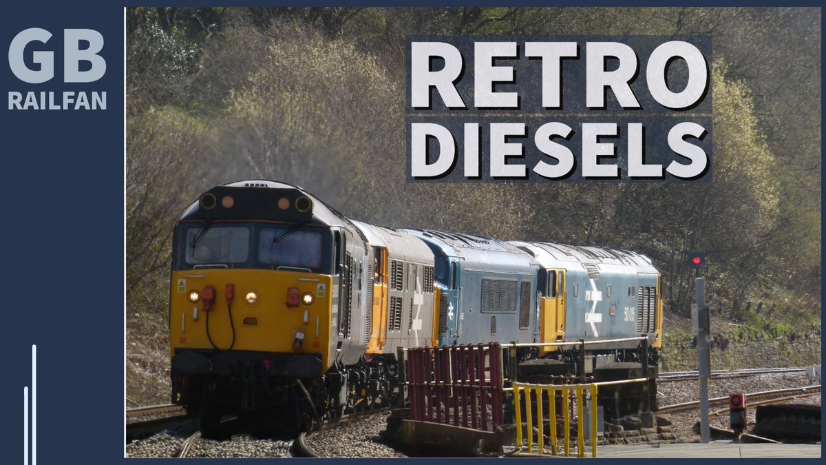 GbRailfan's tweet image. Retro Diesel move over the Pennines - 09/04/2025
#class50 #50008 #thunderer

▶️ YouTube Link:
youtu.be/y2IAcOe38ww