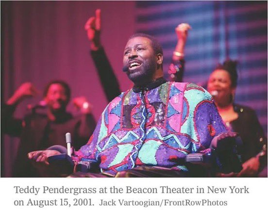 Jazzieeiswhoiam's tweet image. #OTD Theodore DeReese “Teddy” Pendergrass (Mar 26, 1950 - Jan 13, 2010). Soul/R&amp;amp;B singer/songwriter, lead singer of Harold Melvin &amp;amp; the Blue Notes, later going solo, releasing 5 consecutive platinum LP’s (a record at the time for a BlackR&amp;amp;B artist).
#History #MusicIsLife