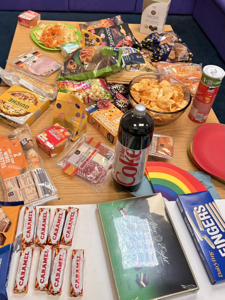 Haddon_Primary's tweet photo. Staff raffle 🐣 and lunch time ready. End of term recognition for an EXCEPTIONAL team. @FlyingHighTrust https://t.co/BLv85aBrxX