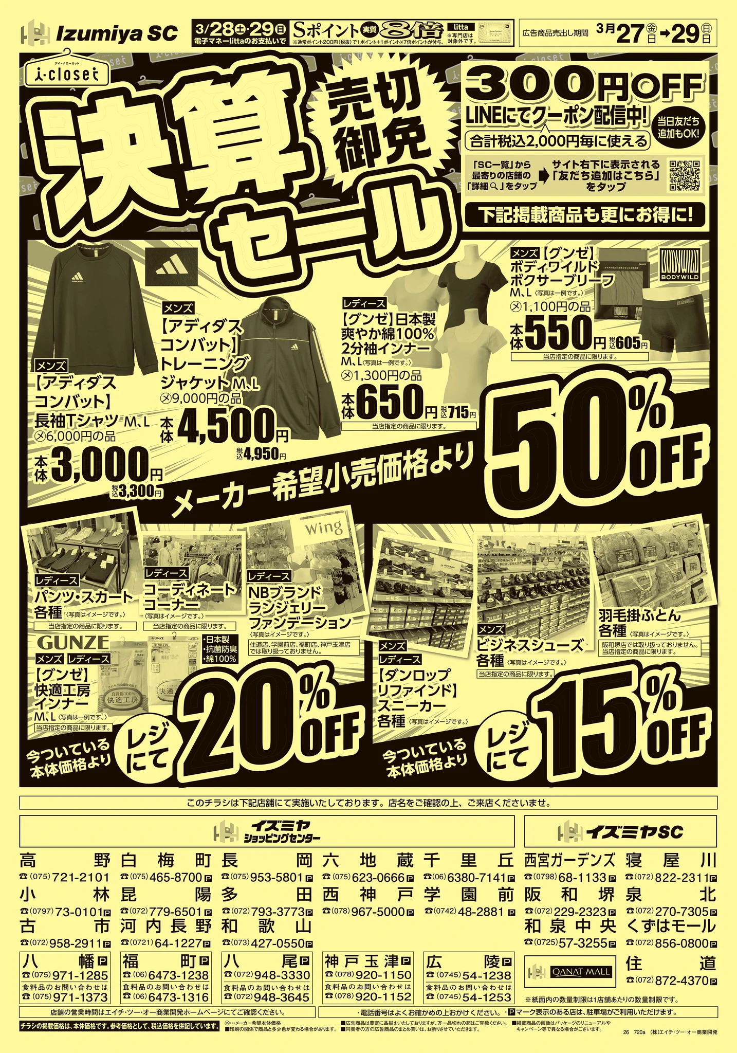 イズミヤSC八尾（エイチ・ツー・オー商業開発） on X: 
