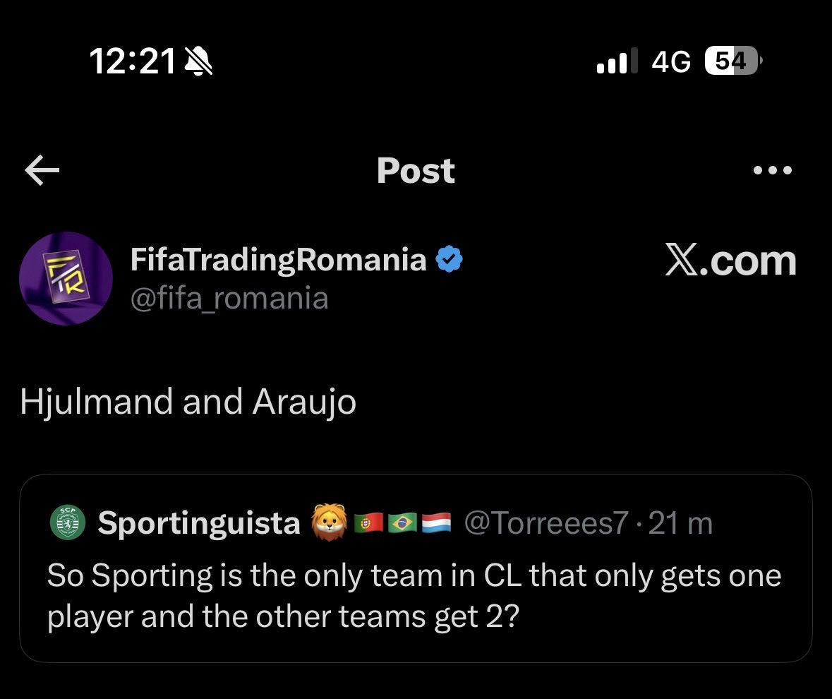 Sportinguista 🦁🇵🇹🇧🇷🇱🇺 tweet media