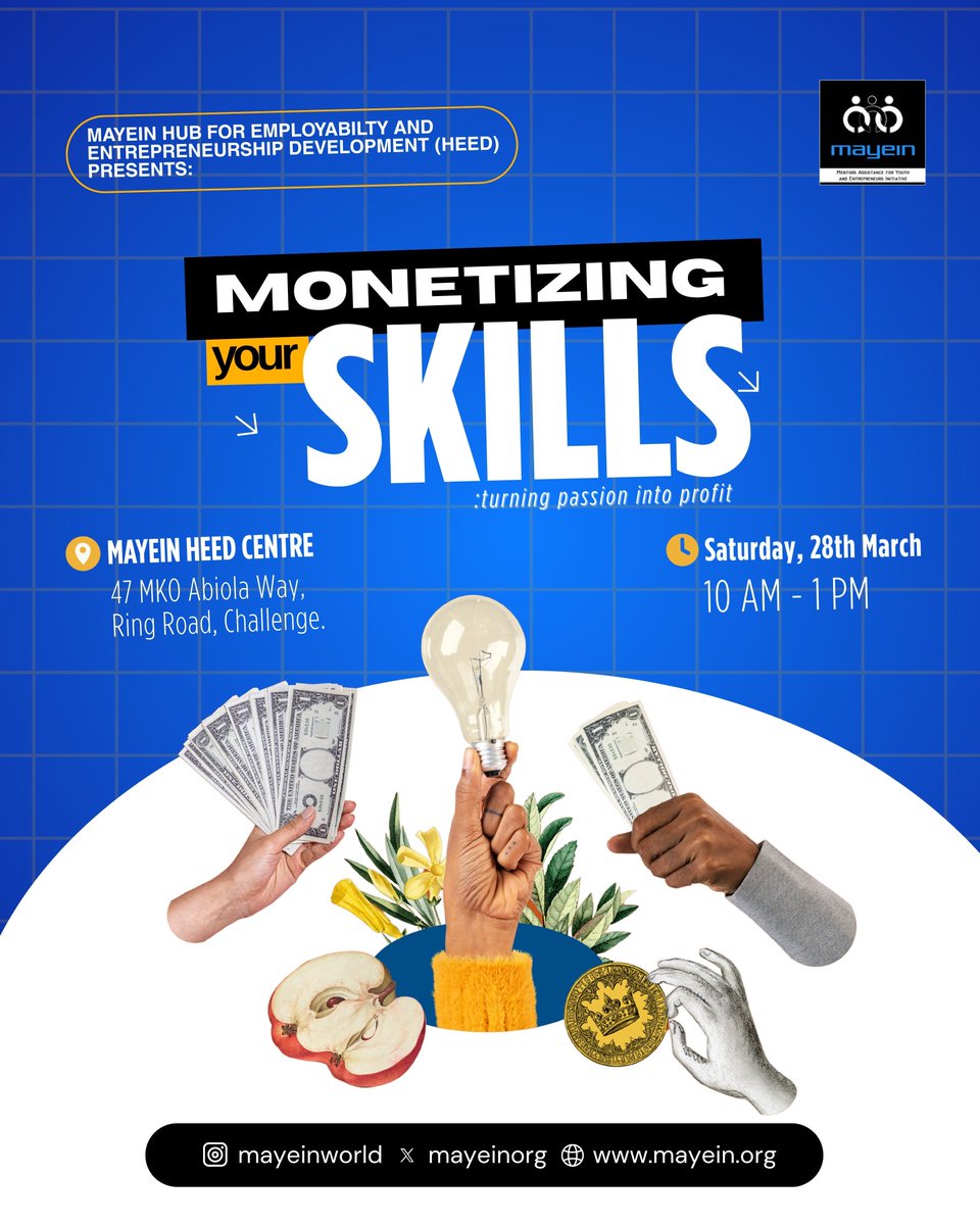 Mentoring Assistance for Youths and Entrepreneurs tweet media