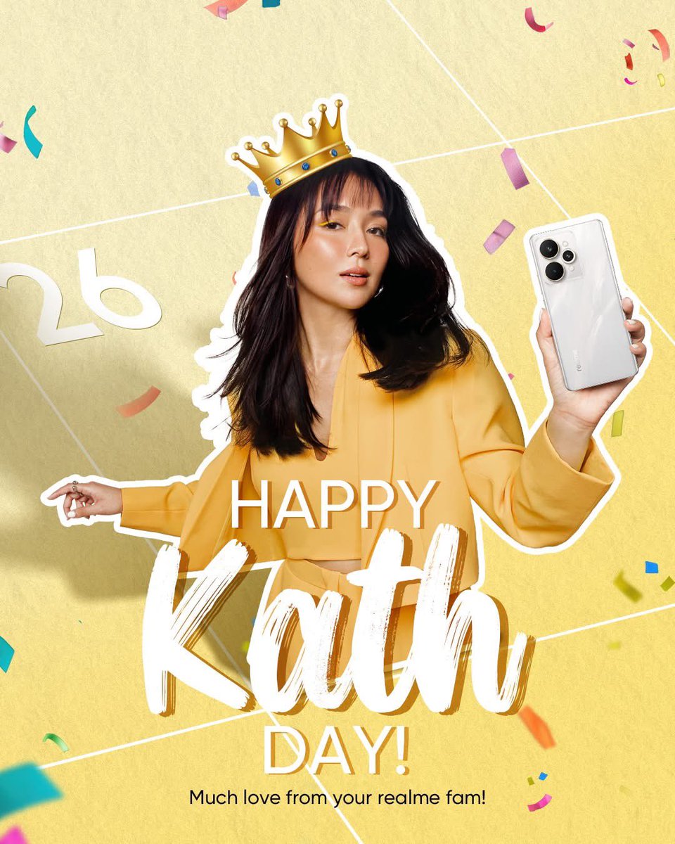heyyyhappy_'s tweet photo. 📸 realme philippines

QUEEN KATHirty MAGICAL YEARS #KathrynBlessedAt30 https://t.co/QUisKRaMCa