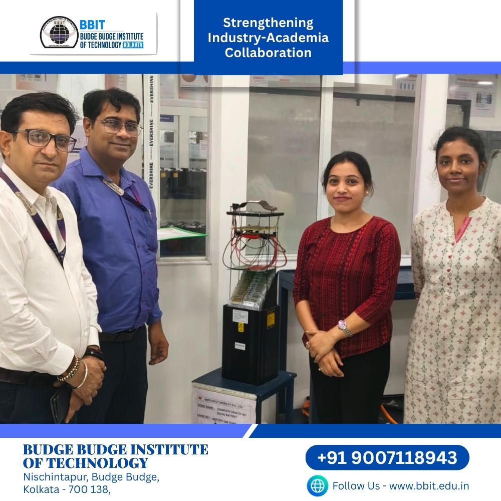 BbitCollege's tweet image. 🚀 Strengthening Industry–Academia Collaboration!

#BBIT #IndustryCollaboration #EVIndustry #Placements #SkillDevelopment #EngineeringEducation #FutureReady
@followers