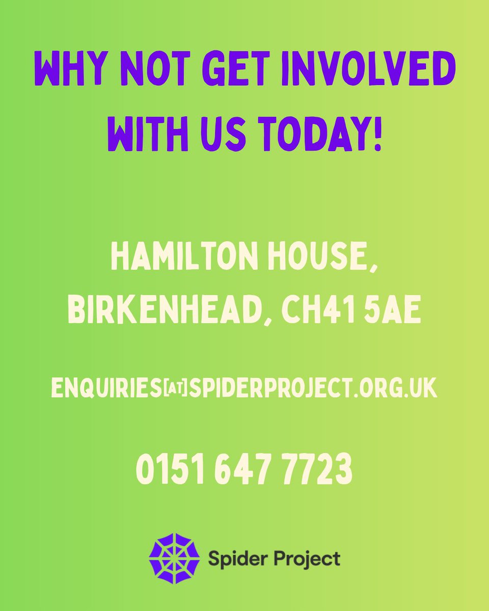SpiderWirral's tweet photo. What is creative recovery? 

Here at Spider Project, creative recovery is at the forefront of what we do. 🕷

Why not take the time to learn what creative recovery is and the activities we get up to down at Spider Project!

#spiderproject #wirral #uk #creativearts #recovery https://t.co/SibQf7eiWd
