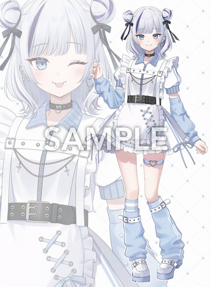 haruyuki_14's tweet photo. 【お仕事】
IRIAM・Wachaにて活動中のVライバー 泡音らむ(#awa__ram)様の立ち絵のお仕立てを担当させていただきました！
どうぞよろしくお願いいたします🫧 https://t.co/DmsF2EqvIK
