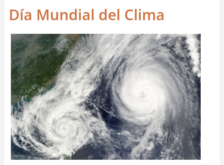 El Día Mundial del Clima se celebra el 26 de marzo, con el fin de generar conciencia colectiva y sensibilización sobre la importancia e influencia del clima en el hombre y su ámbito.
#PuertoPadre
#CubaPorLaVida