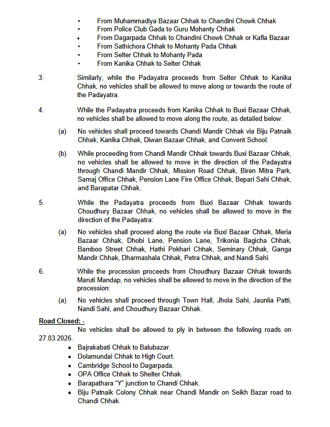 DCP TRAFFIC, BHUBANESWAR-CUTTACK tweet media