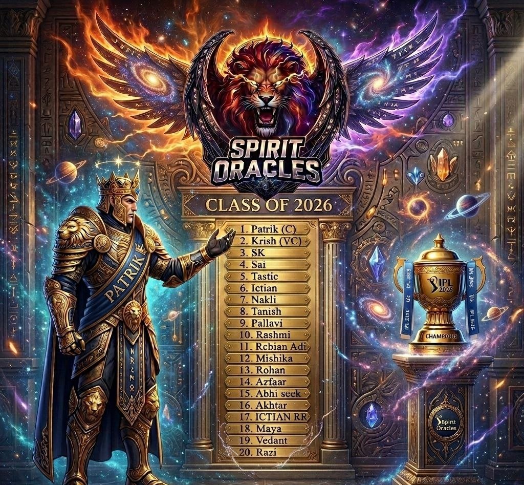 Spirit Oracles class of CWMPL IPL