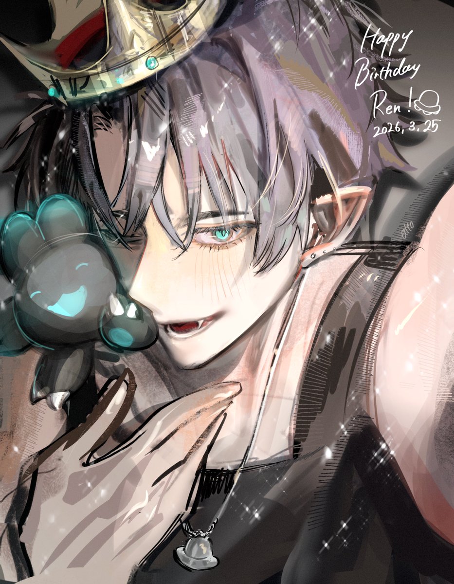 alto_painting's tweet photo. 一日遅れですがHAPPY BIRTHDAY REN ! 💚💚
#RenZottoArt https://t.co/QHyz4Q0Q46