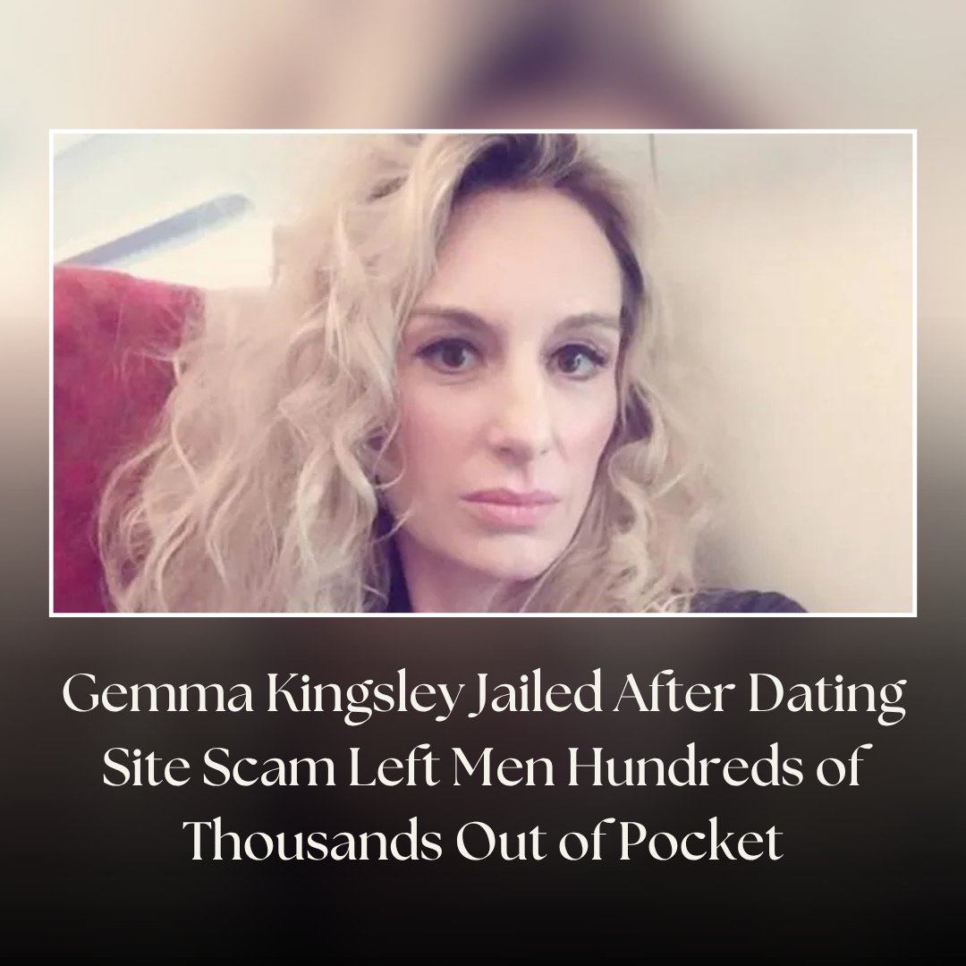 IBTimesUK's tweet image. Gemma Kingsley Jailed After Dating Site Scam Left Men Hundreds of Thousands Out of Pocket

The Northumberland fraudster, dubbed a 'female Tinder Swindler', targeted emotionally vulnerable divorcees

#GemmaKingsley #UK #OnlineDating #Scam

Read More: ibtimes.co.uk/wiltshire-woma…
