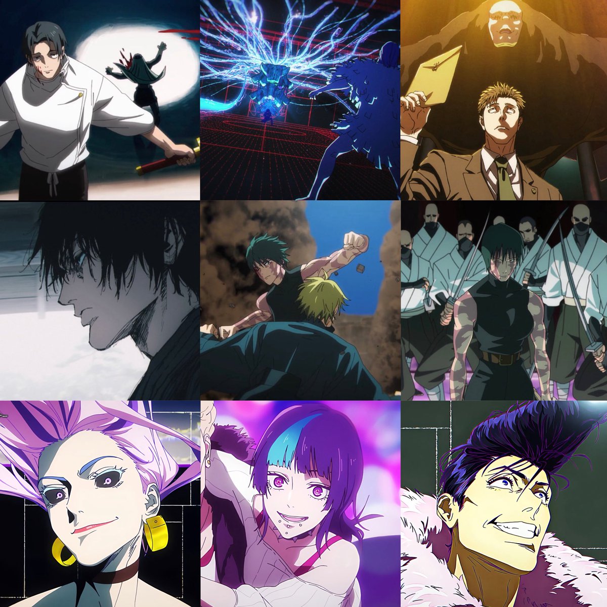 Today is the final Jujutsu Kaisen Thursday.

Just wanted to say Thankyou to studio Mappa for bringing this beautiful show to life and giving us years of peak fiction❤️ We will be there to support the final episode of Season 3.