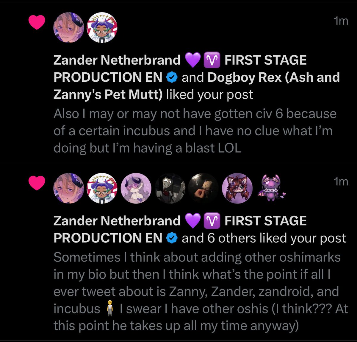 Ray💜♈️Zandroid appreciator tweet media