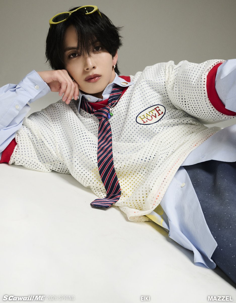 MAZZEL EIKI 顔 tweet media